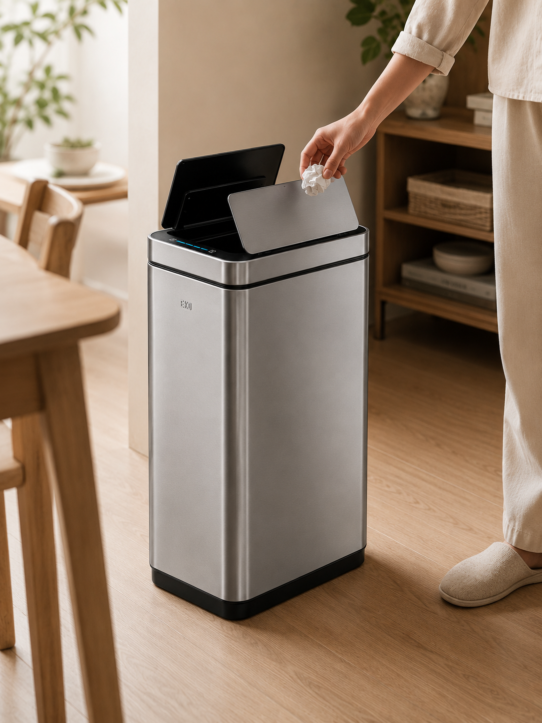 EKO Phantom 30L Motion Sensor Trash Can