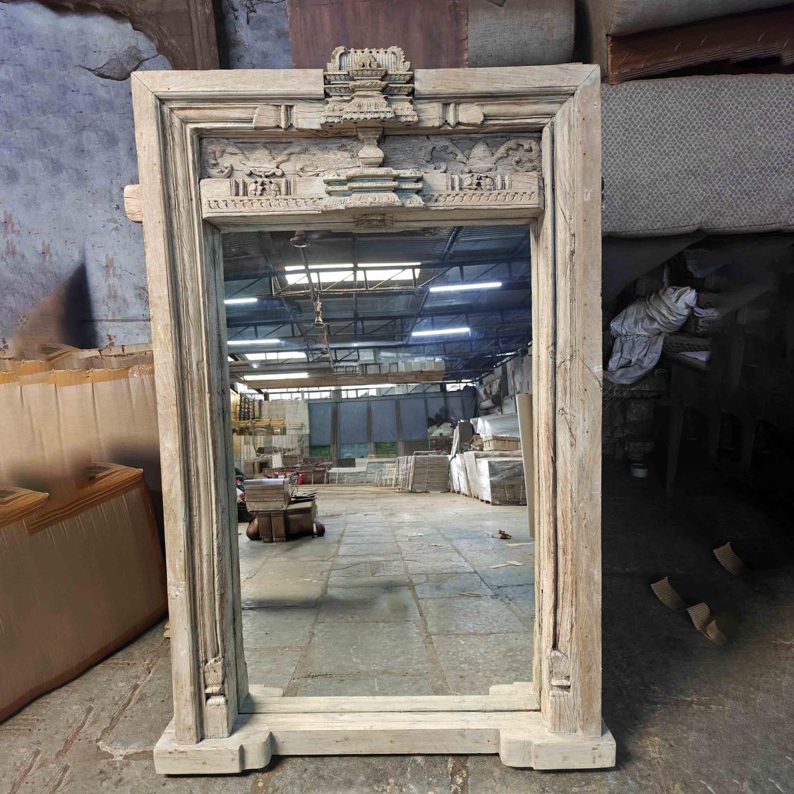 Decorative Wooden Mirror D