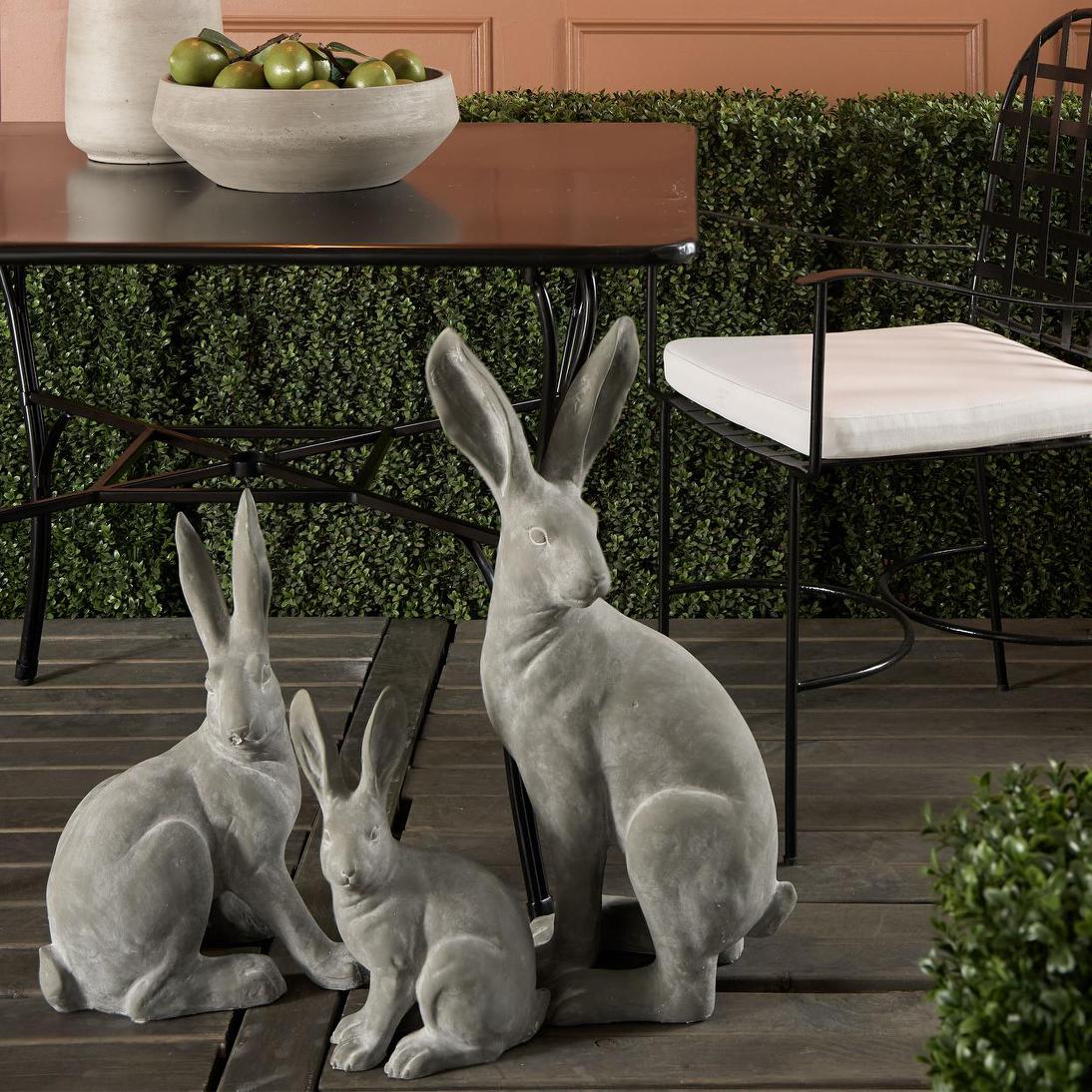 Henry Hare Sitting Small Grey