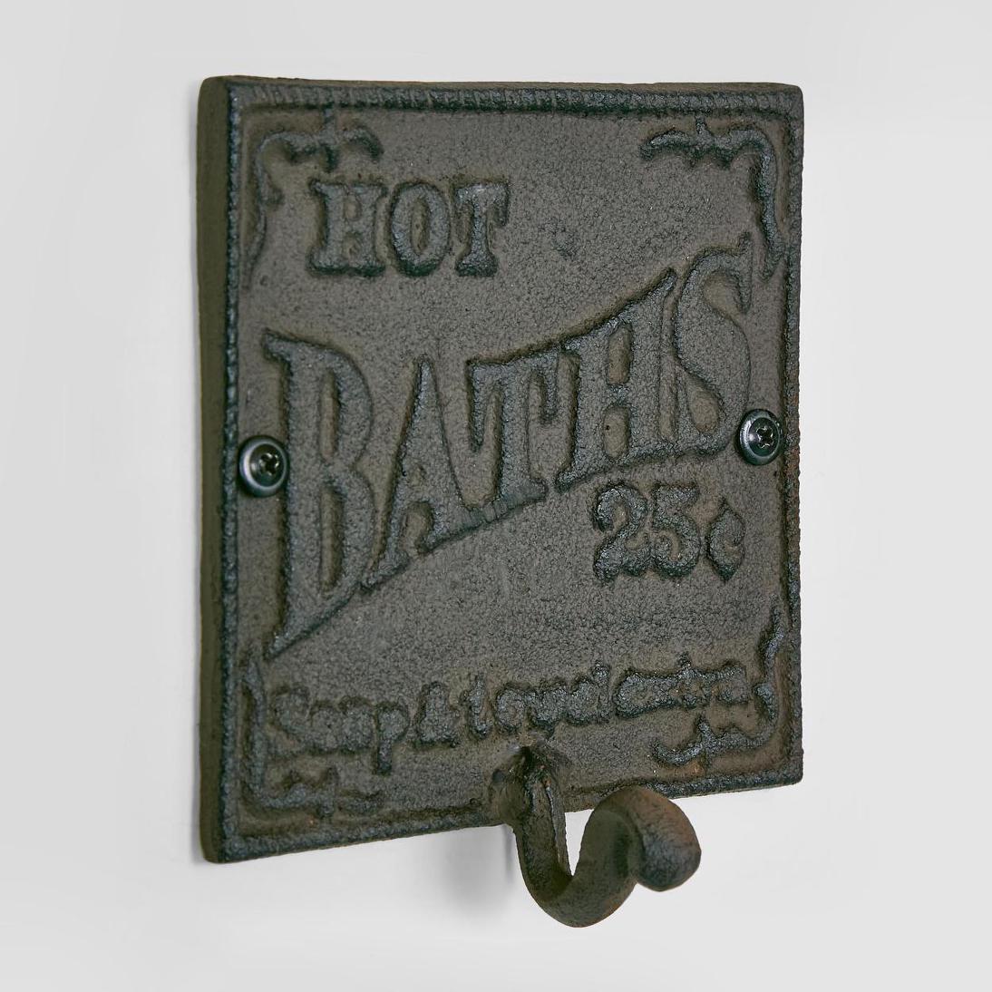 Hot Bath Plaque Brown 2 pcs