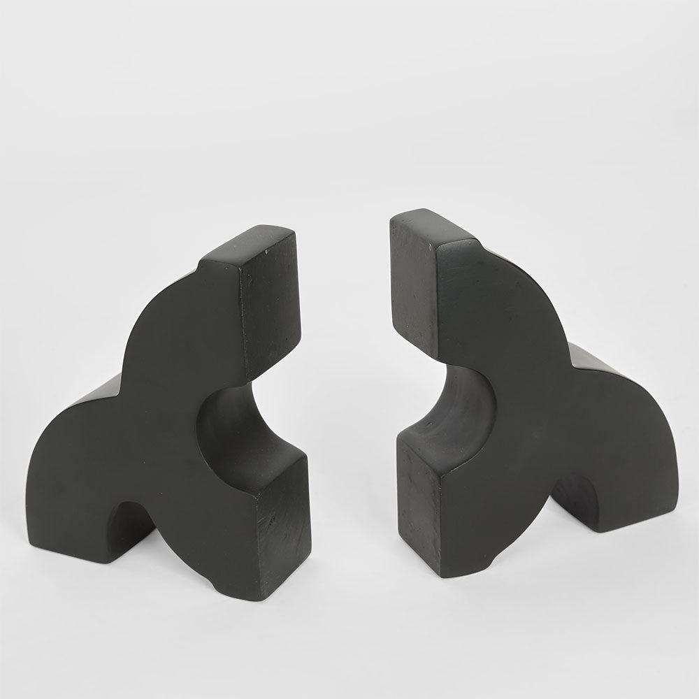 Loop Bookends Black