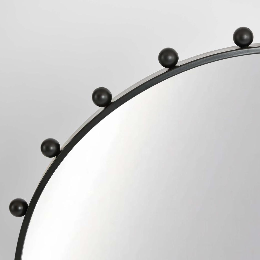Argo Outdoor Mirror 90cm Black