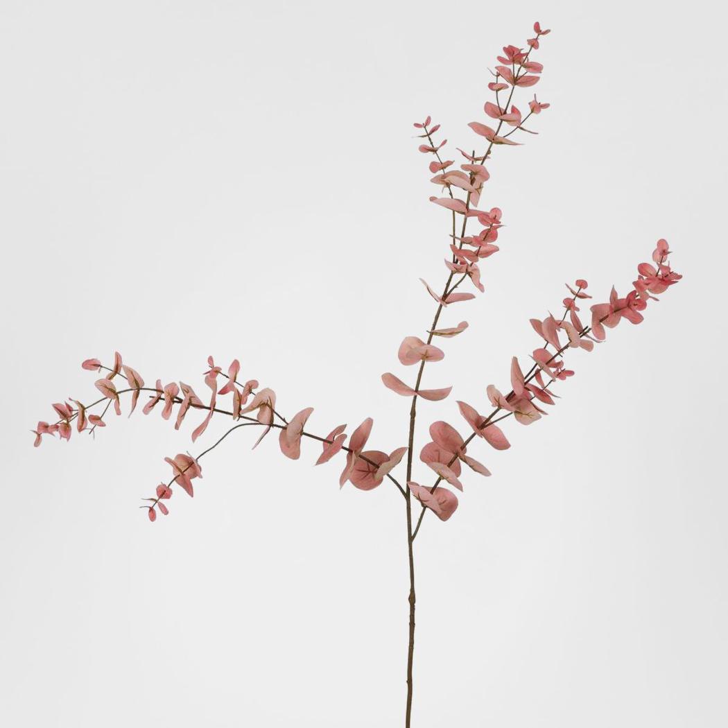 Eucalyptus Spray 92cm Pink