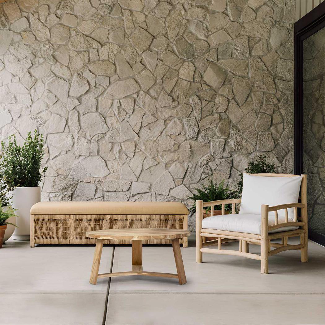 Bermuda Teak Coffee Table 90cm - Outdoor Under-Cover