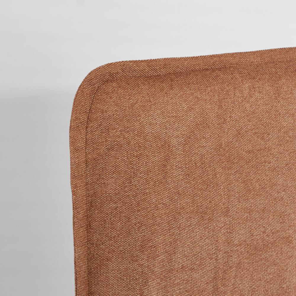 Slip Cover Only - Coolum Bedhead Single Terracotta