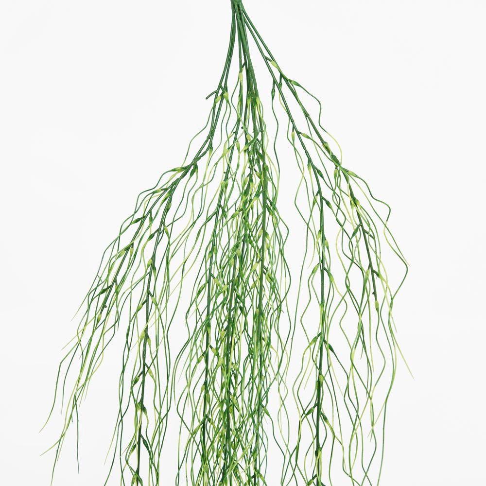 Grass Bush HangingVine 1m Green 6 pcs