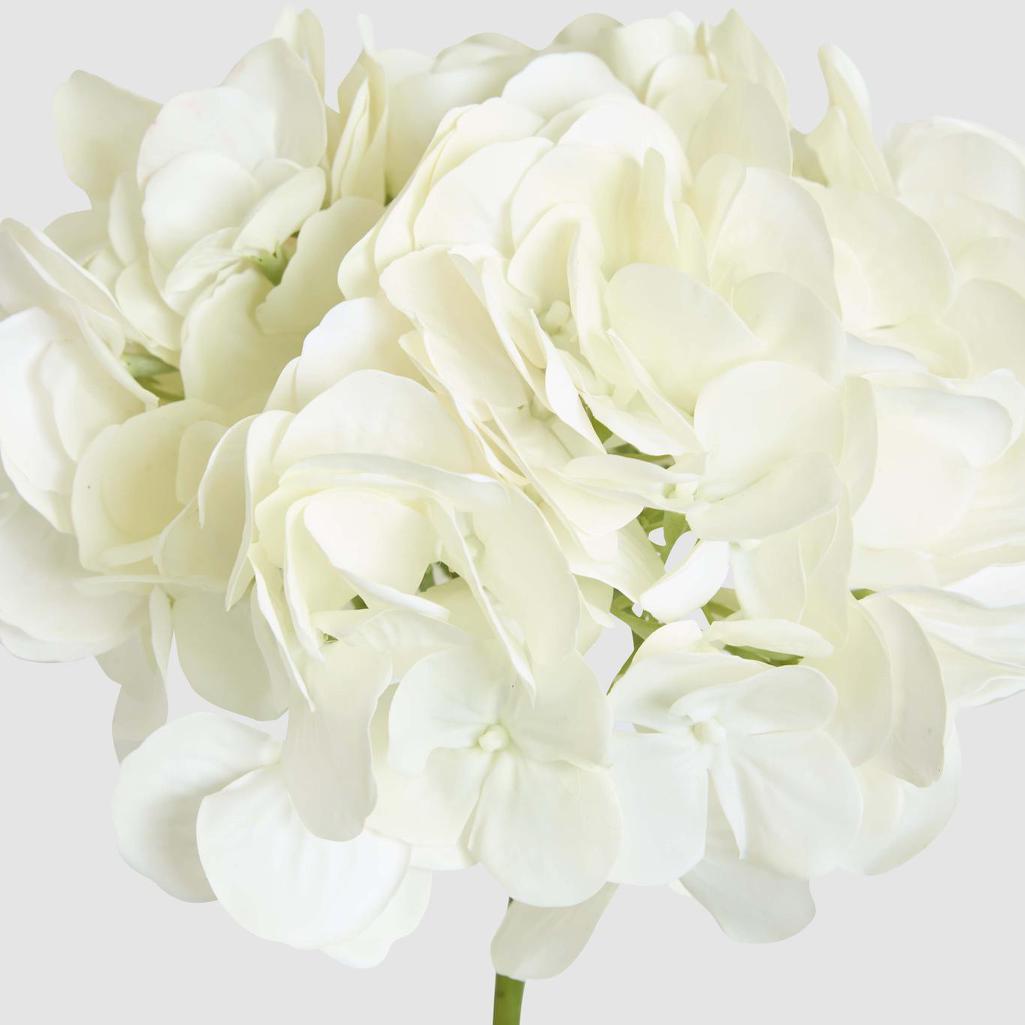 Hydrangea Soft Touch Stem 75cm Cream