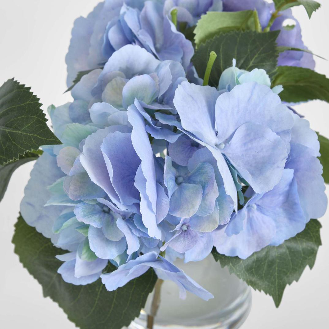 Hydrangea in Vase 31cm Lavender
