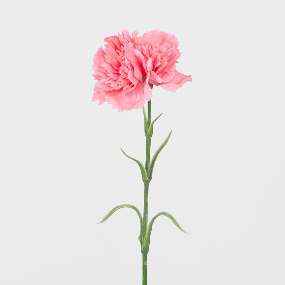 Real Touch Carnation Stem Peach 18 pcs