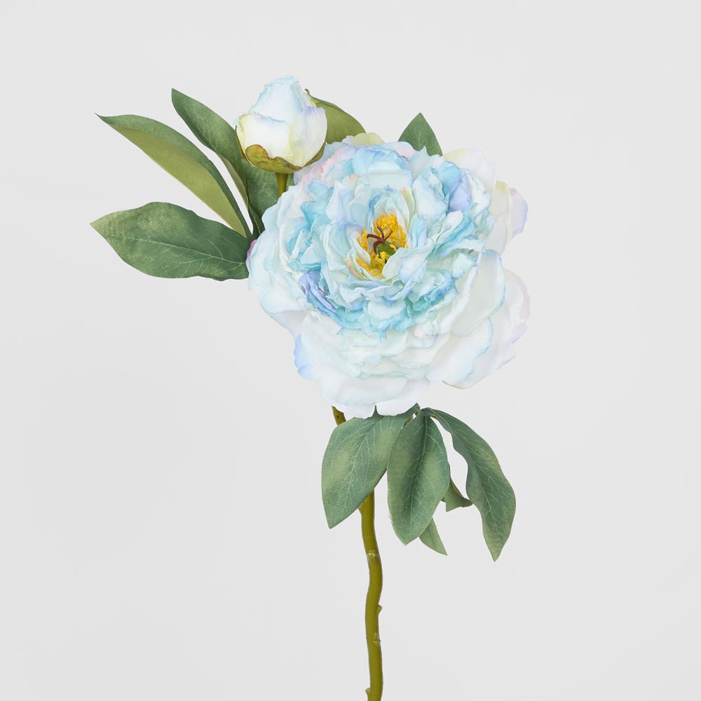 Peony Stem With Bud 48cm Blue 18 pcs