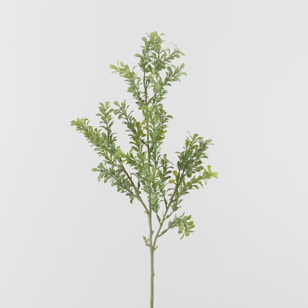 Boxwood Leaf Spray Green 6 pcs