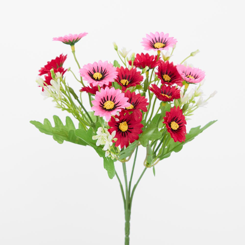 Daisy Bunch Pink 30 pcs