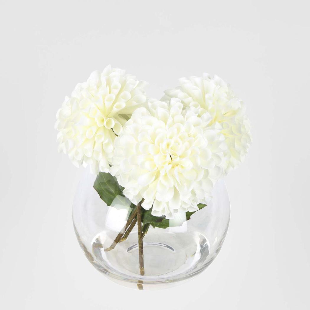 White Dahlia Delight Arrangement