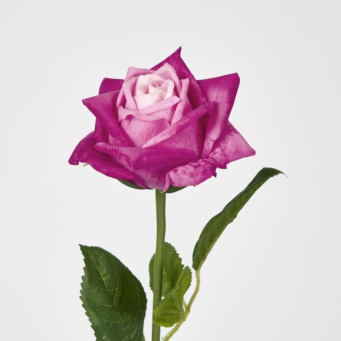Ingrid Rose Real Touch Fuschia46cm 24 pcs