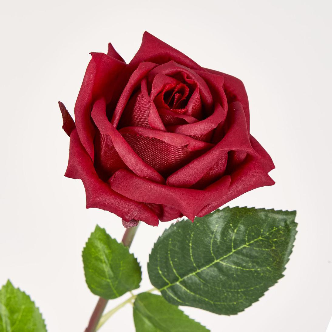 Ingrid Rose Real Touch Red46cm 24 pcs