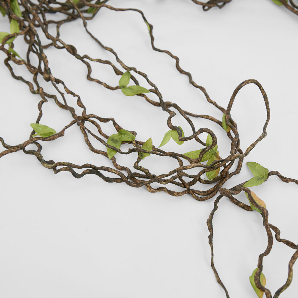 String Vine 1.3m Green & Brown 9 pcs
