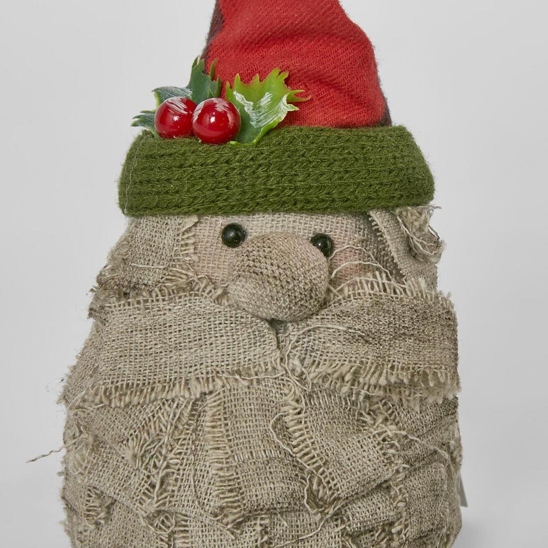 Santa Head SML 6 pcs