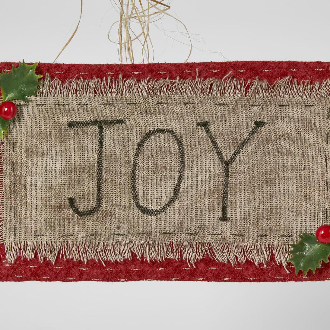 Joy Hanging Sign 5 pcs