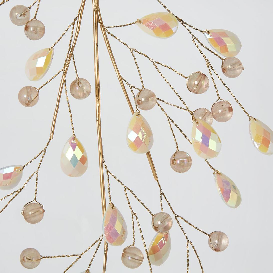 Opal Gem Hanging Sprig 3 pcs