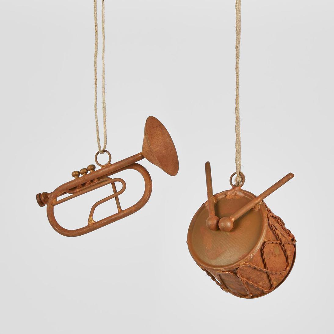 Rundle Drum Hanging Ornament 3 pcs