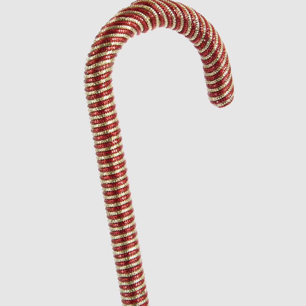 Zari Candy Cane Decoration Red 3 pcs
