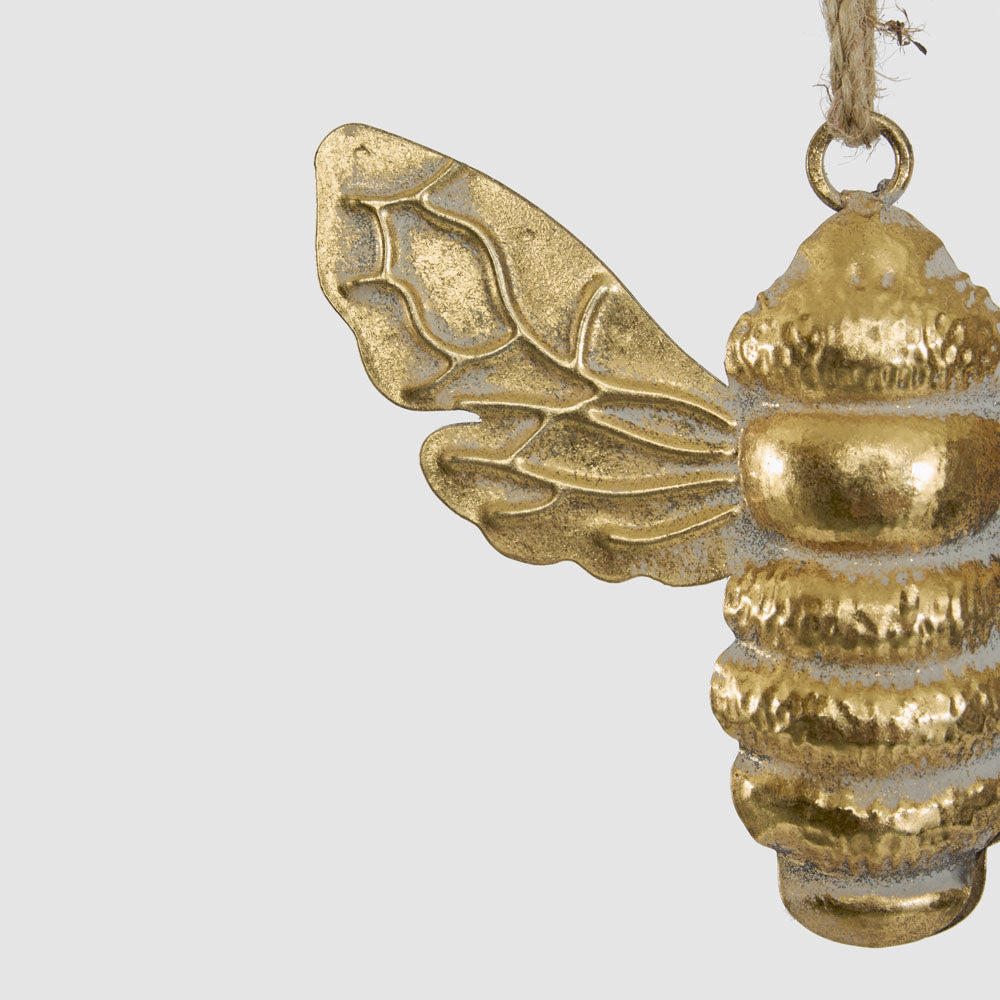 Golden Bee Decoration 2 pcs