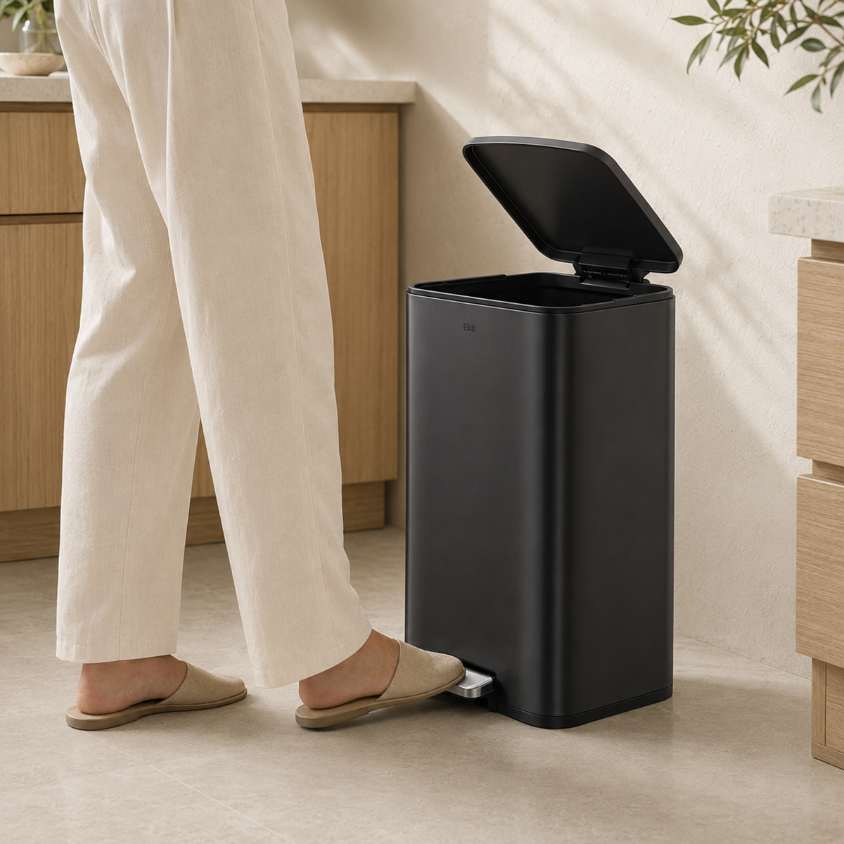 EKO Madison 50L Pedal Bin with Liner
