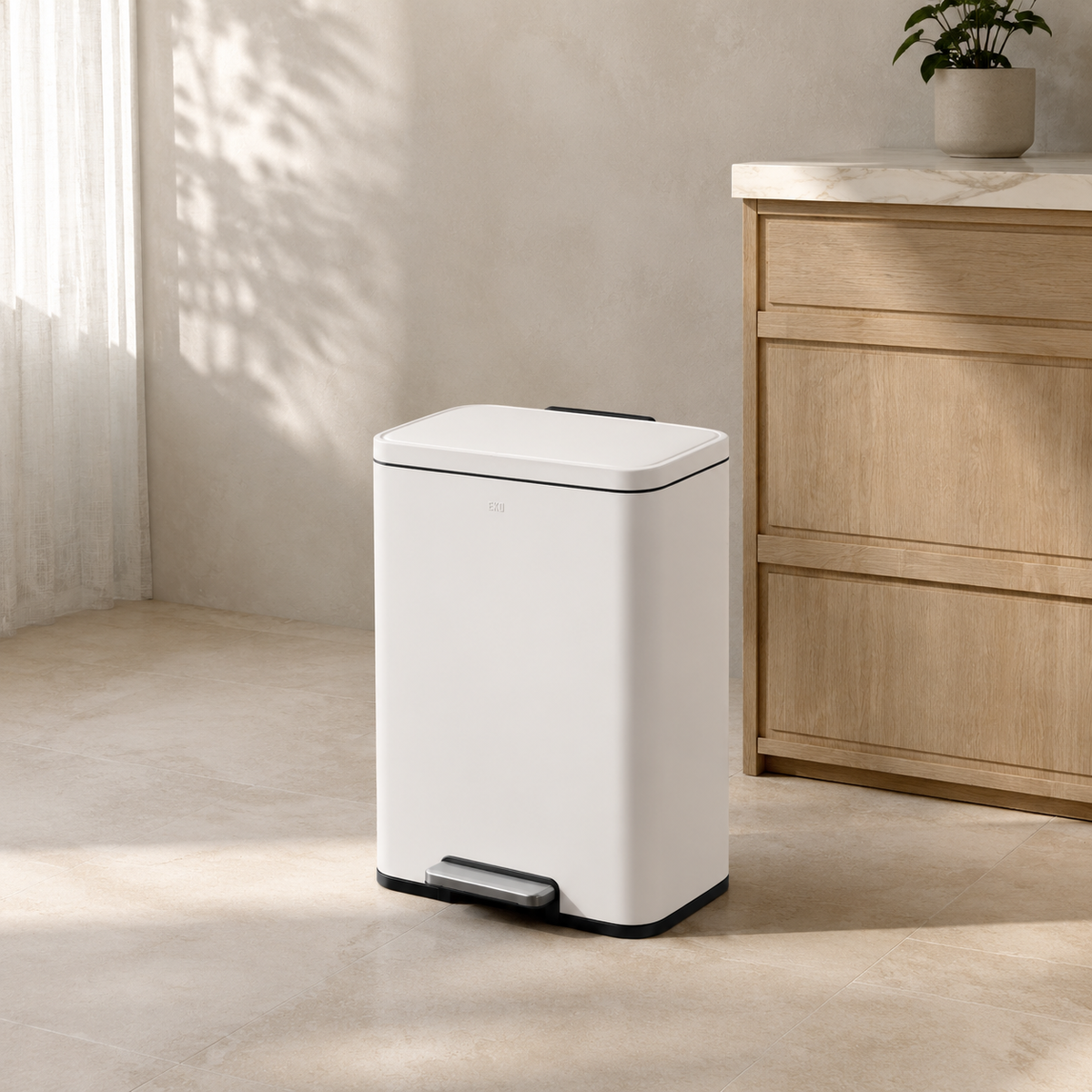 EKO Madison 50L Pedal Bin with Liner