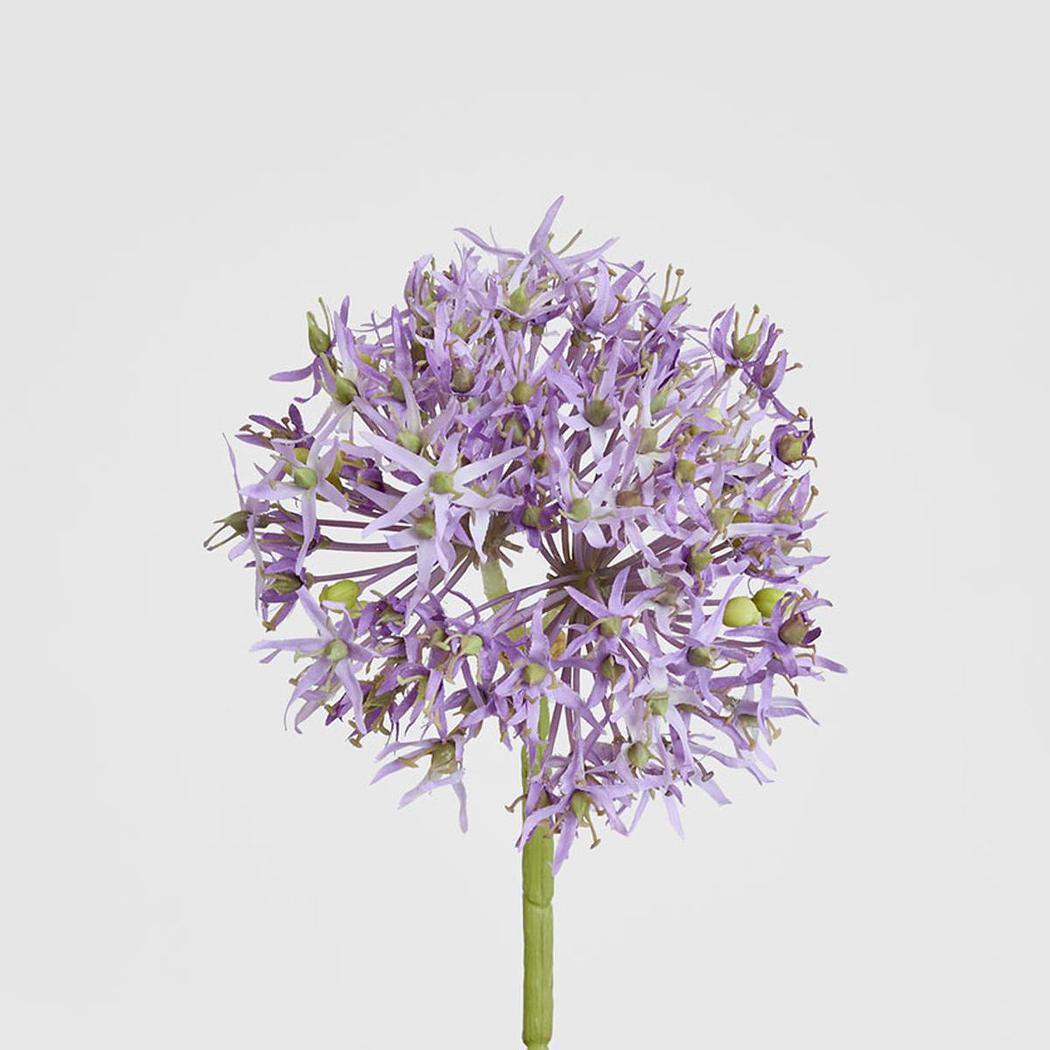 Allium Flower Stem 74cm Lavender