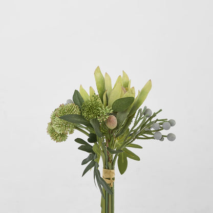 Eucalyptus Berry Bouquet 30cm Green