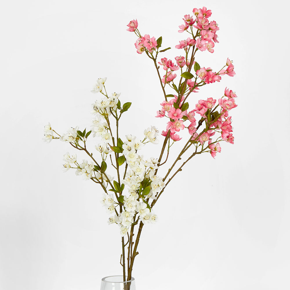 Mini Peach Blossom Spray Pink 6 pcs