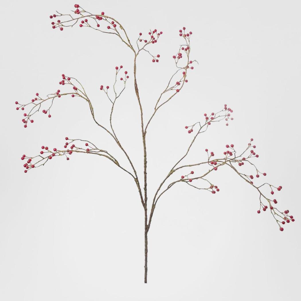 Mini Berry Branch 1.2m Red
