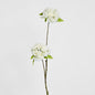 Cherry Blossom Spray 72cm White 6 pcs