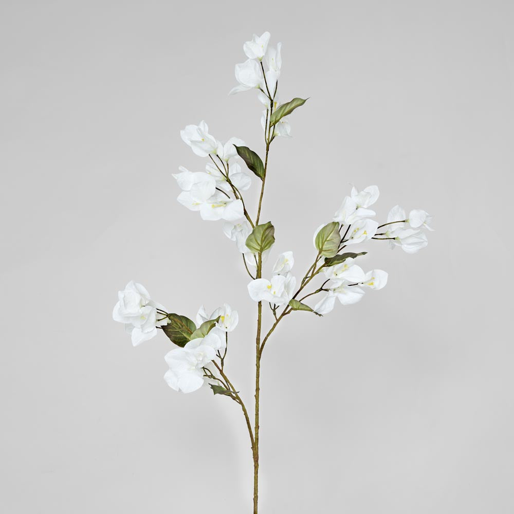 Bougainvillea Spray 97cm White