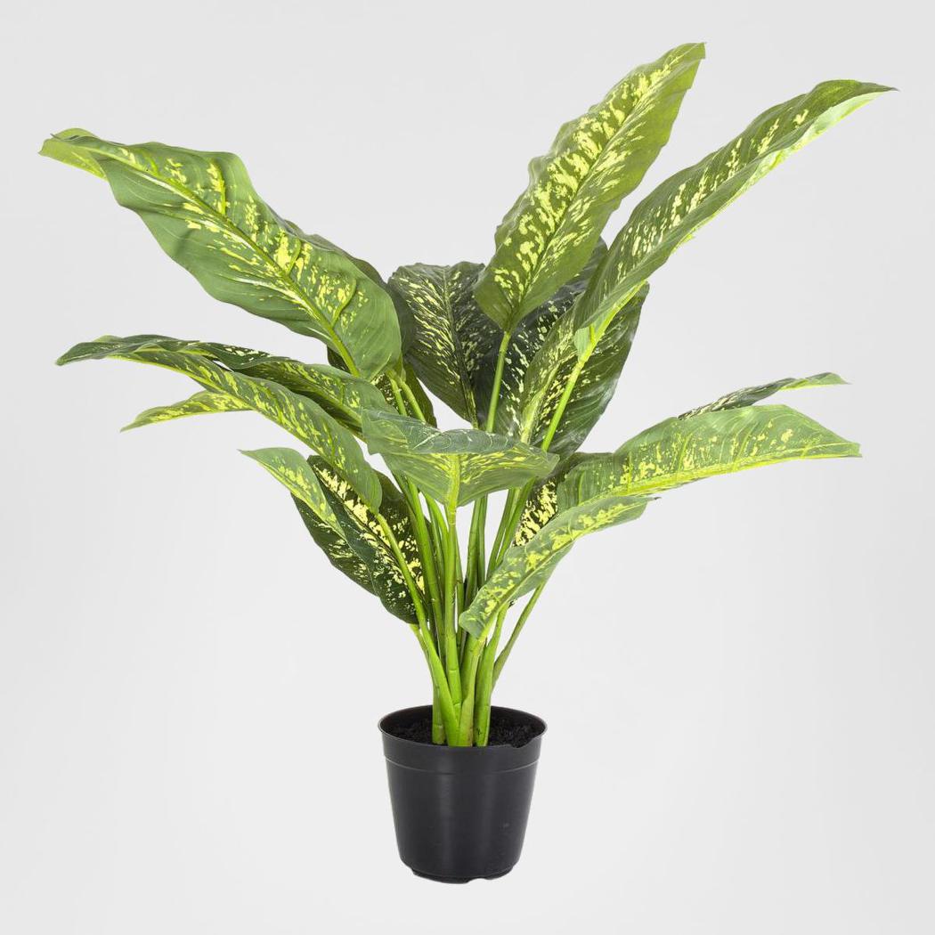 Cane Plant Real Touch in Pot Large 85cm