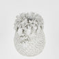 Pineapple Ceramic Vase Medium White