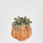 Pineapple Ceramic Sculpture Small Green Orange