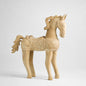 Wood Horse on Stand Large