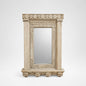 Decorative Wooden Mirror Blue