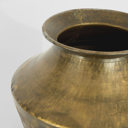 Decorative Brass Pot Large