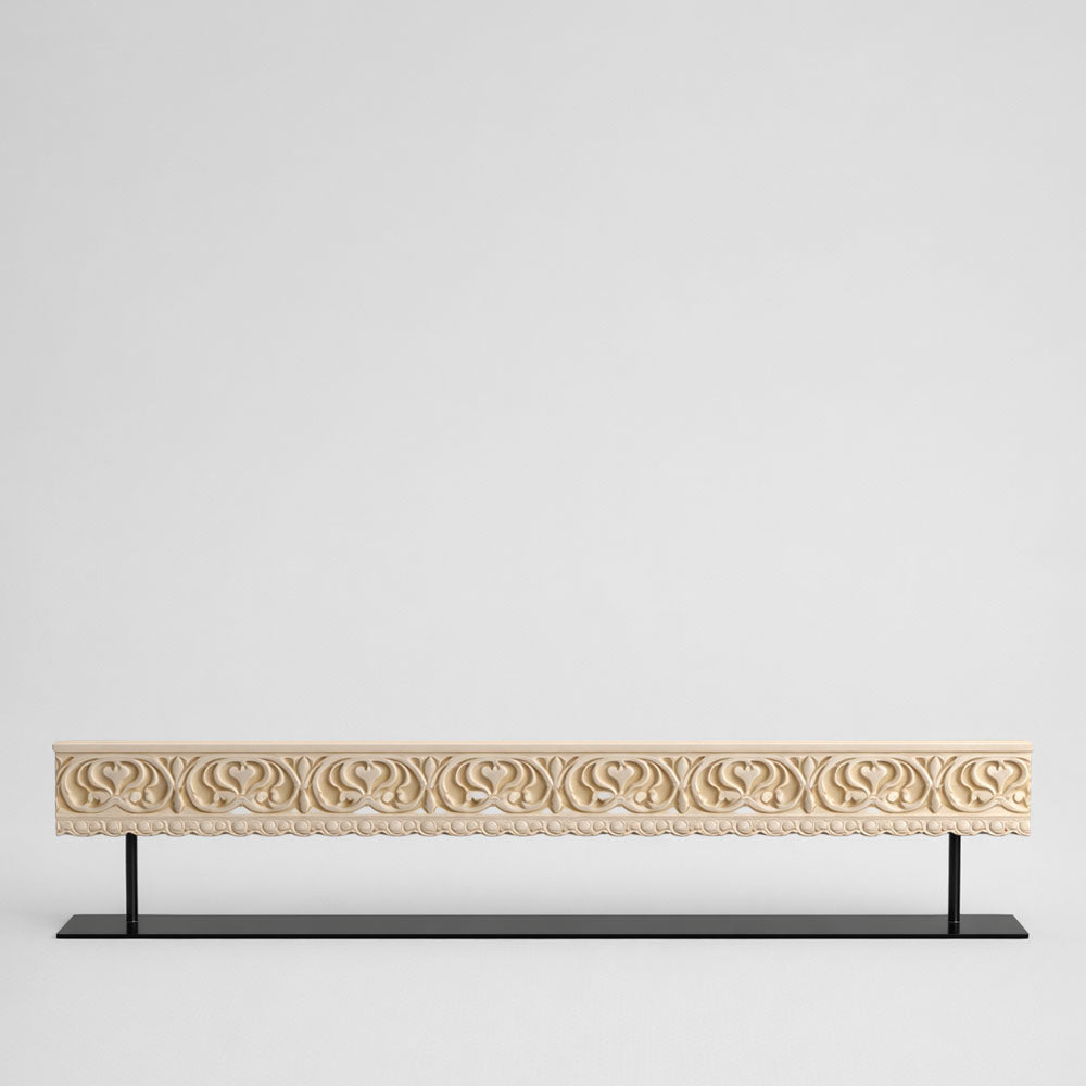 Decorative Wooden Carving Panel on Stand