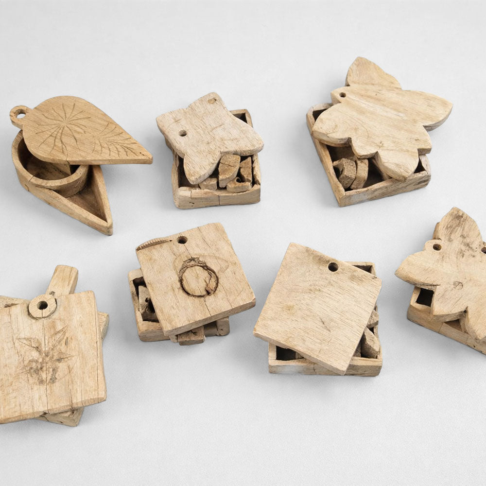 Decorative Wooden Spice Box