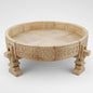 Decorative Wooden Grinder Table