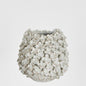 Ella Ceramic Flower Vase Small White