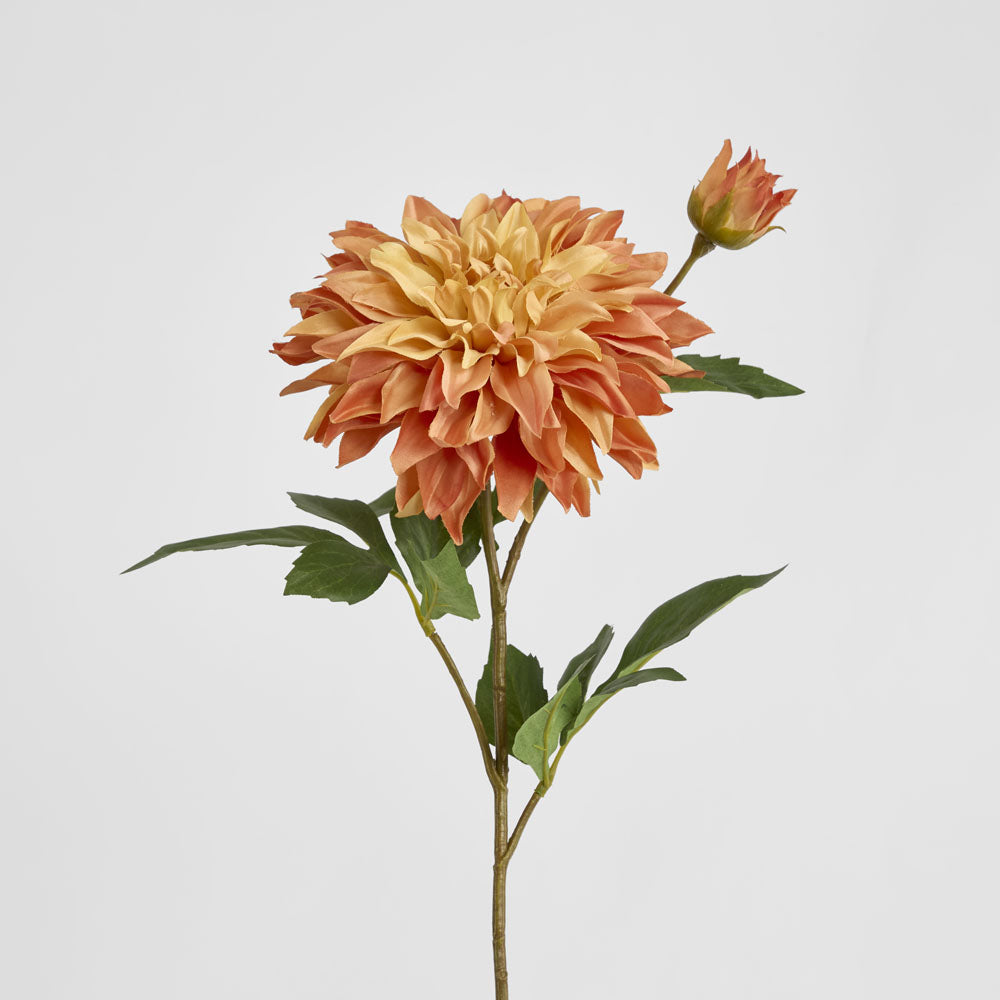 Dahlia Stem 78cm Orange 8 pcs