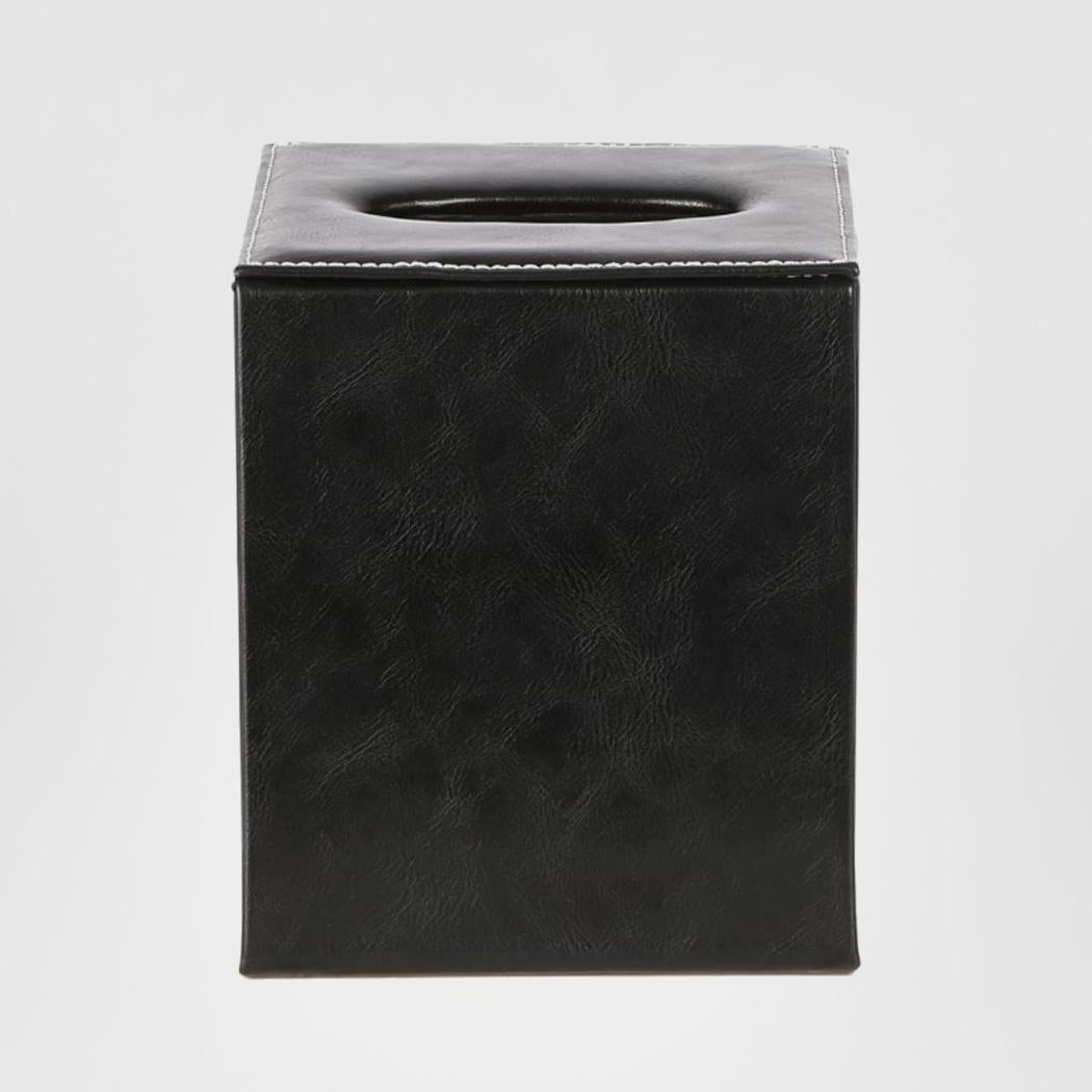 Genieve Square Tissue Box Black 2 pcs