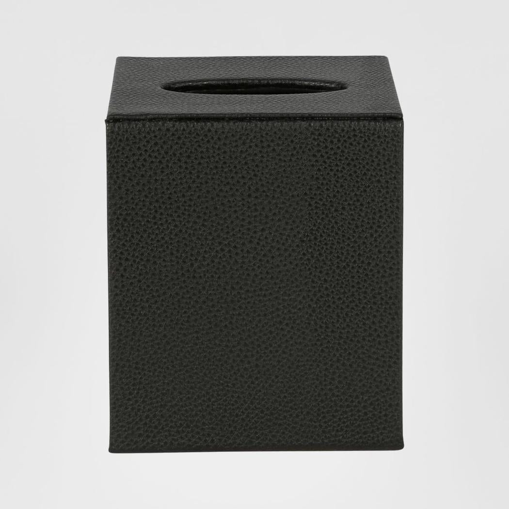 Lulu Square Tissue Box Black 2 pcs