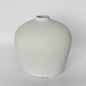 Laila Round Vase White