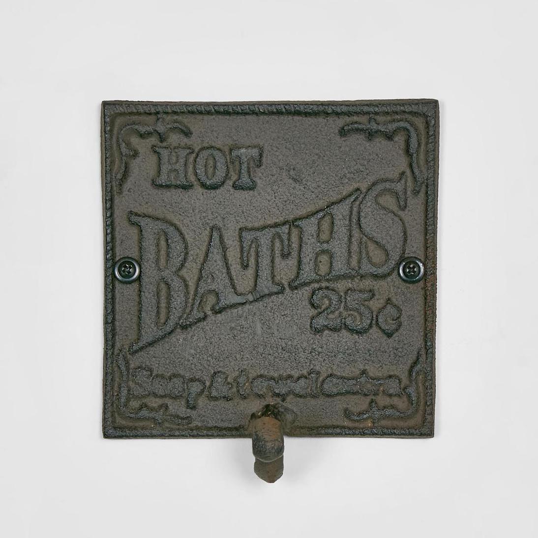 Hot Bath Plaque Brown 2 pcs