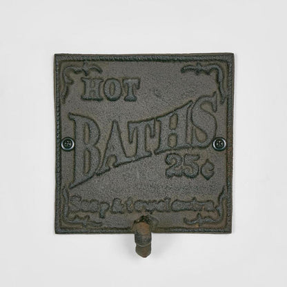 Hot Bath Plaque Brown 2 pcs